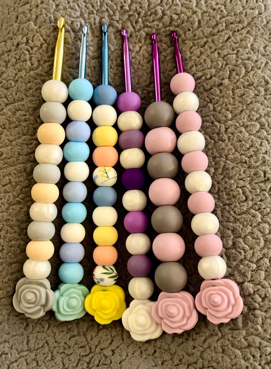 Custom Beaded Crochet Hook