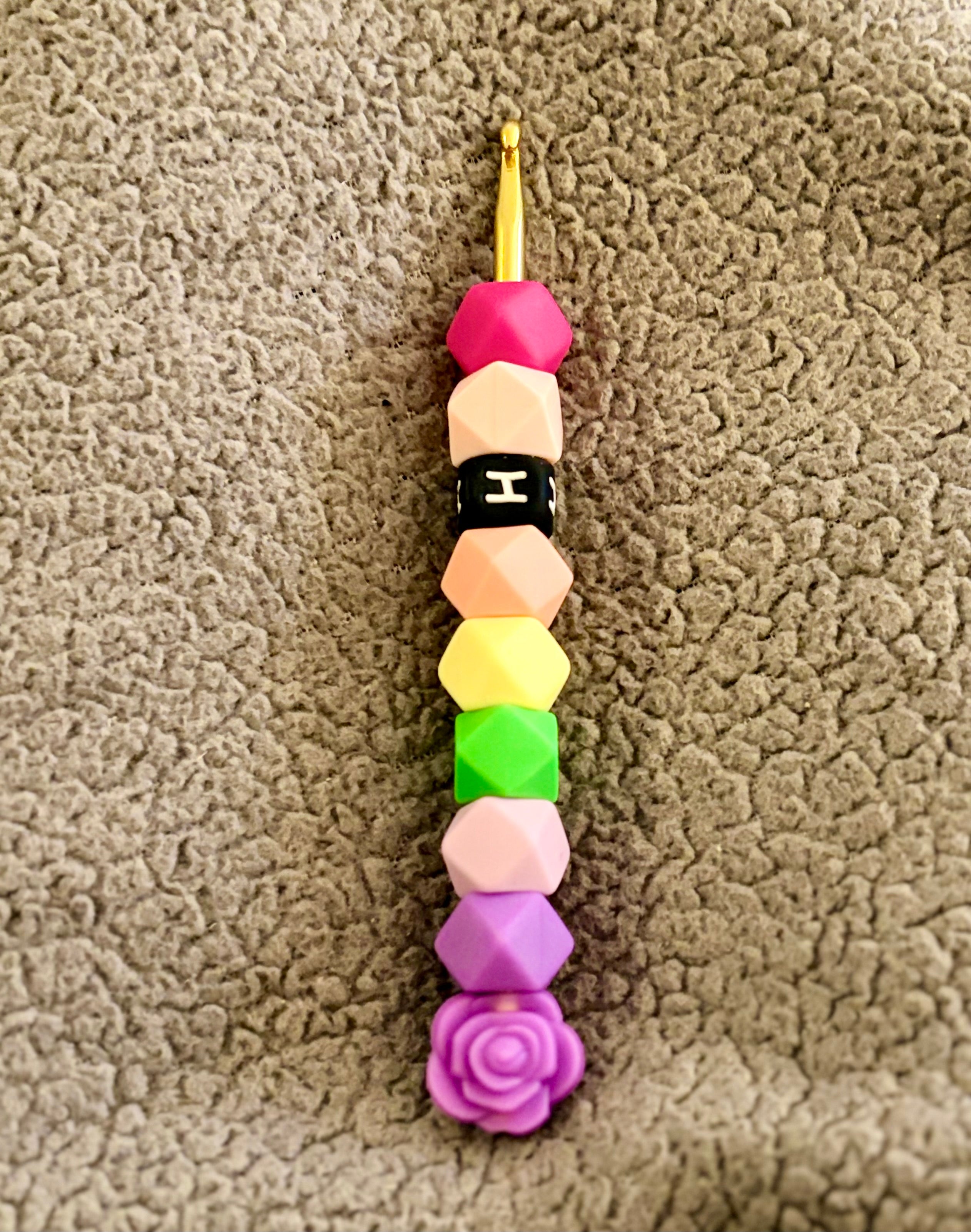 Custom Beaded Crochet Hook