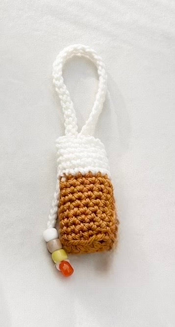 Homemade Crochet Tea Bag Bookmarks